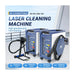 Dark Slate Blue SFX 300W/500W Air-Cooled Pulse Laser Cleaning Machine
