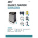 Slate Gray SFX-400L Smoke & Fume Extractor Purifier for Laser Cleaning, Cutting & Engraving Machines